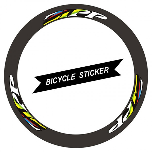 Bicycle Wheels Rim Decal Stickers for ZIPP Rainbow Stripe size 24/30/35/38/45/50/55/58/60/76/80/88mm